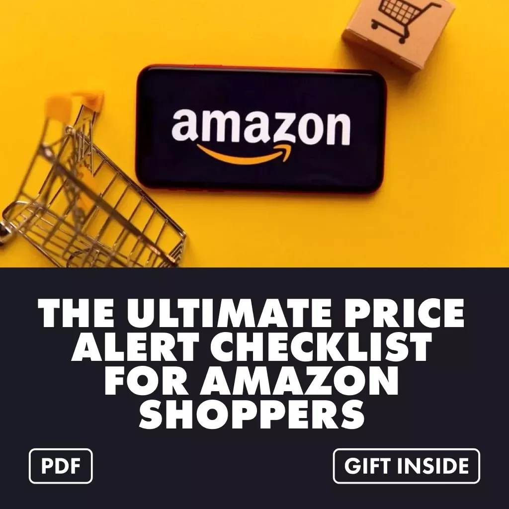 The Ultimate Price Alert Checklist for Amazon Shoppers | Digital Download | How to Set Price Alerts on Amazon Guide