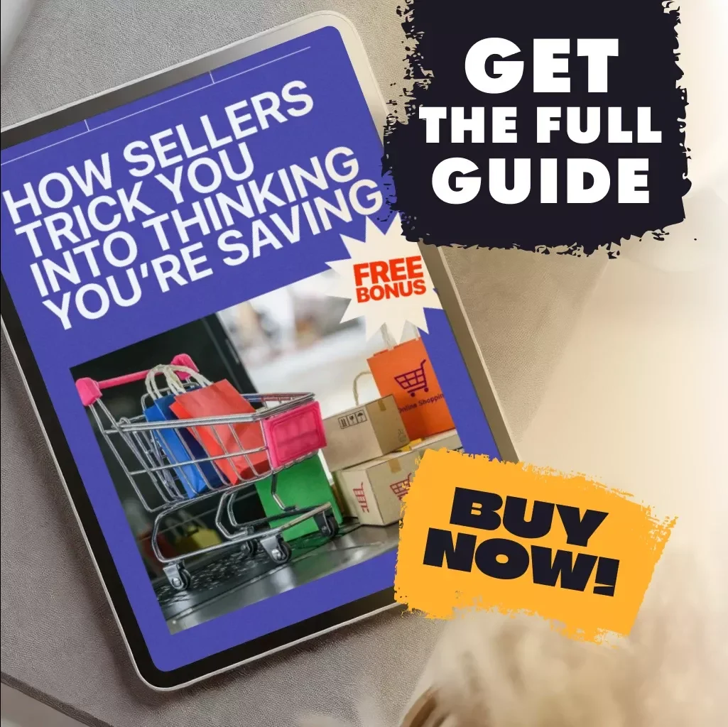 How Sellers Trick You Into Thinking You’re Saving | Digital Guide on How Sellers Run “Fake Sales”, Spotting False Discounts & Smarter Shopping Strategies
