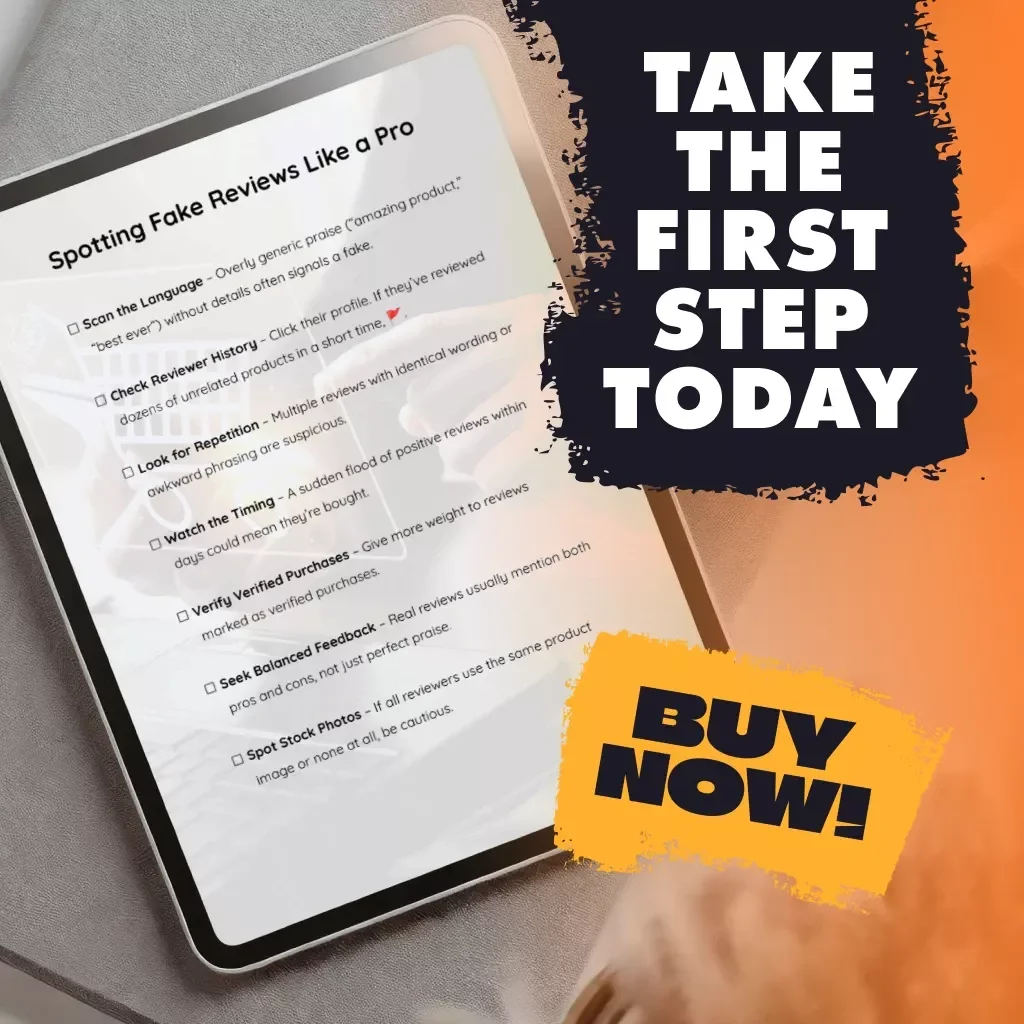 Spotting Fake Reviews Like a Pro – Digital Checklist for Shoppers | How to Spot Fake Reviews Quickly and Safely | Instant Download Guide