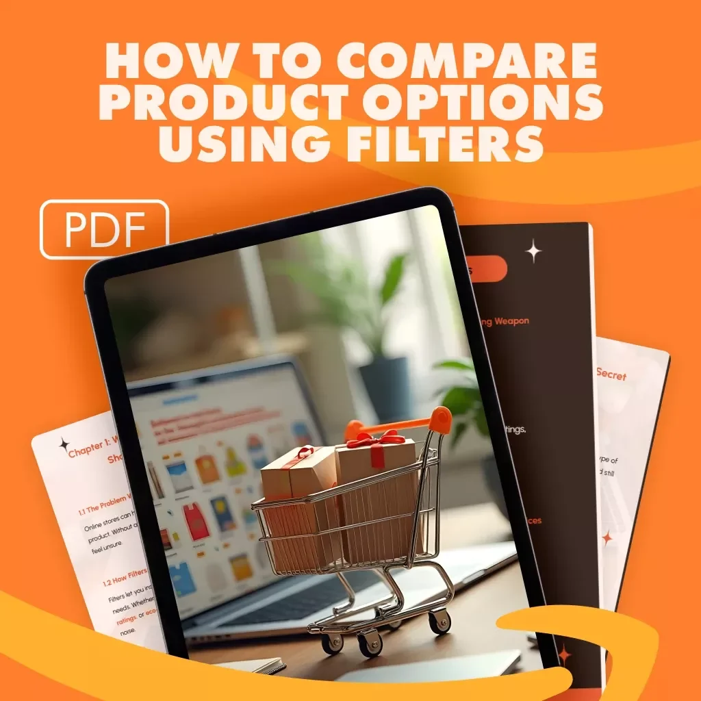 How to Compare Product Options Using Filters | Digital Shopping Guide, eBook & Downloadable Checklist for Smarter Online Choices