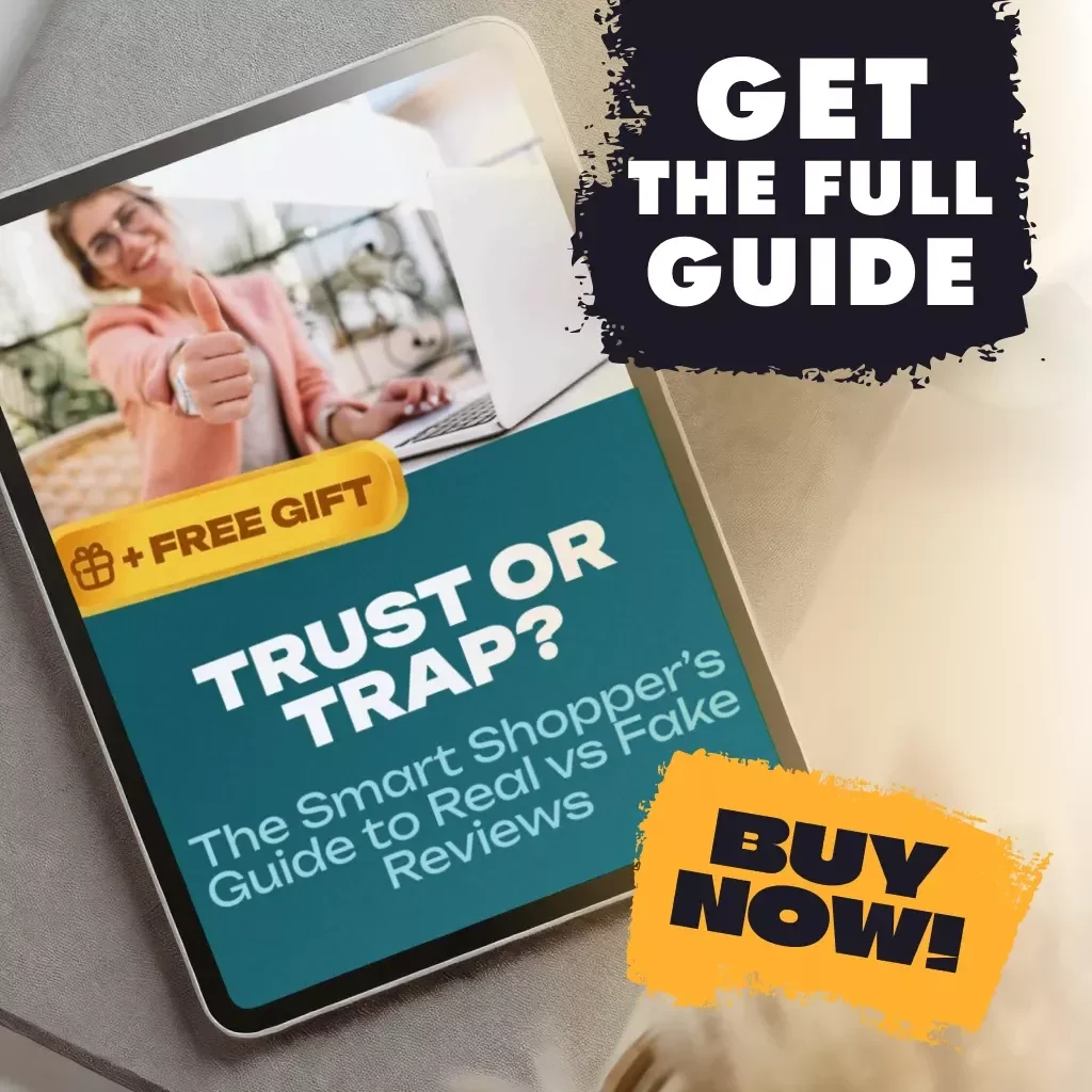 Trust or Trap? The Smart Shopper’s Guide to Real vs Fake Reviews | Digital Download Guide | How to Read Real vs Fake Reviews, Spot Fakes, Verify with AI, and Shop Smarter