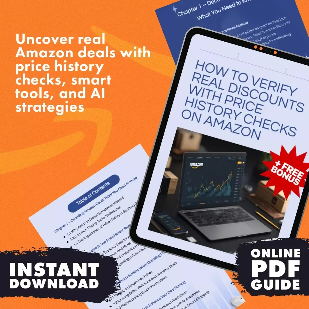 How to Verify Real Discounts with Price History Checks on Amazon | Digital Guide for Smart Shoppers | Are Amazon Deals Real? Learn Price History Check with Keepa, CamelCamelCamel & AI Tools