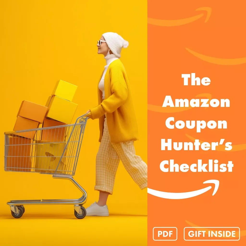 The Amazon Coupon Hunter’s Checklist | Digital Download Guide for Smart Shoppers | How to Use Amazon Coupons for Maximum Savings | Printable & Instant Access