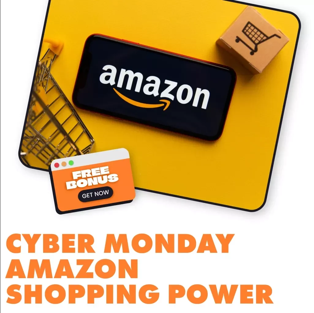 Cyber Monday Amazon Shopping Power Checklist | Digital Download Guide for How to Shop Cyber Monday on Amazon Like a Pro