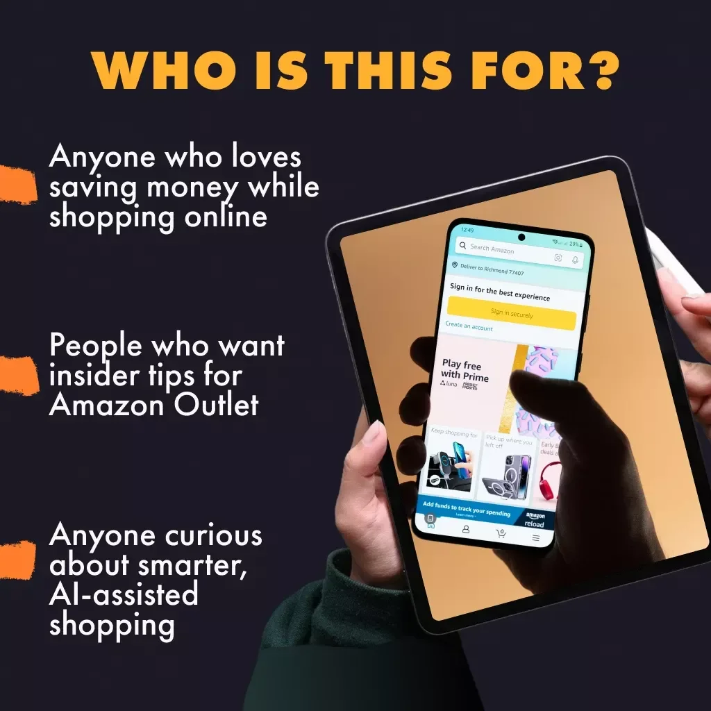 Unlock Amazon Outlet Secrets | Digital Guide on How to Find Limited-Time Offers in Amazon Outlet, Save More with Smart Shopping & AI Tips