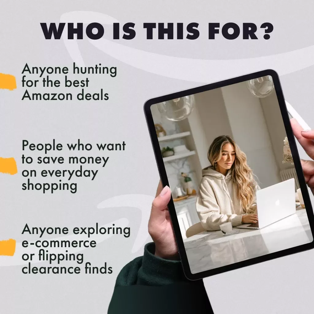 Checklist: How to Identify Amazon Outlet Clearance Items | Digital Download Guide for Bargain Hunters, Resellers & Online Shoppers | Step-by-Step Printable PDF