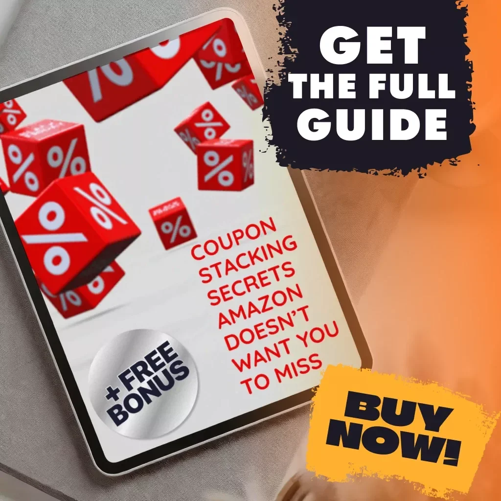 Coupon Stacking Secrets Amazon Doesn’t Want You to Miss | Digital Guide for Smart Shoppers | Learn Coupon Stacking: What Works and What Amazon Blocks | eBook & Checklist for Maximizing Savings