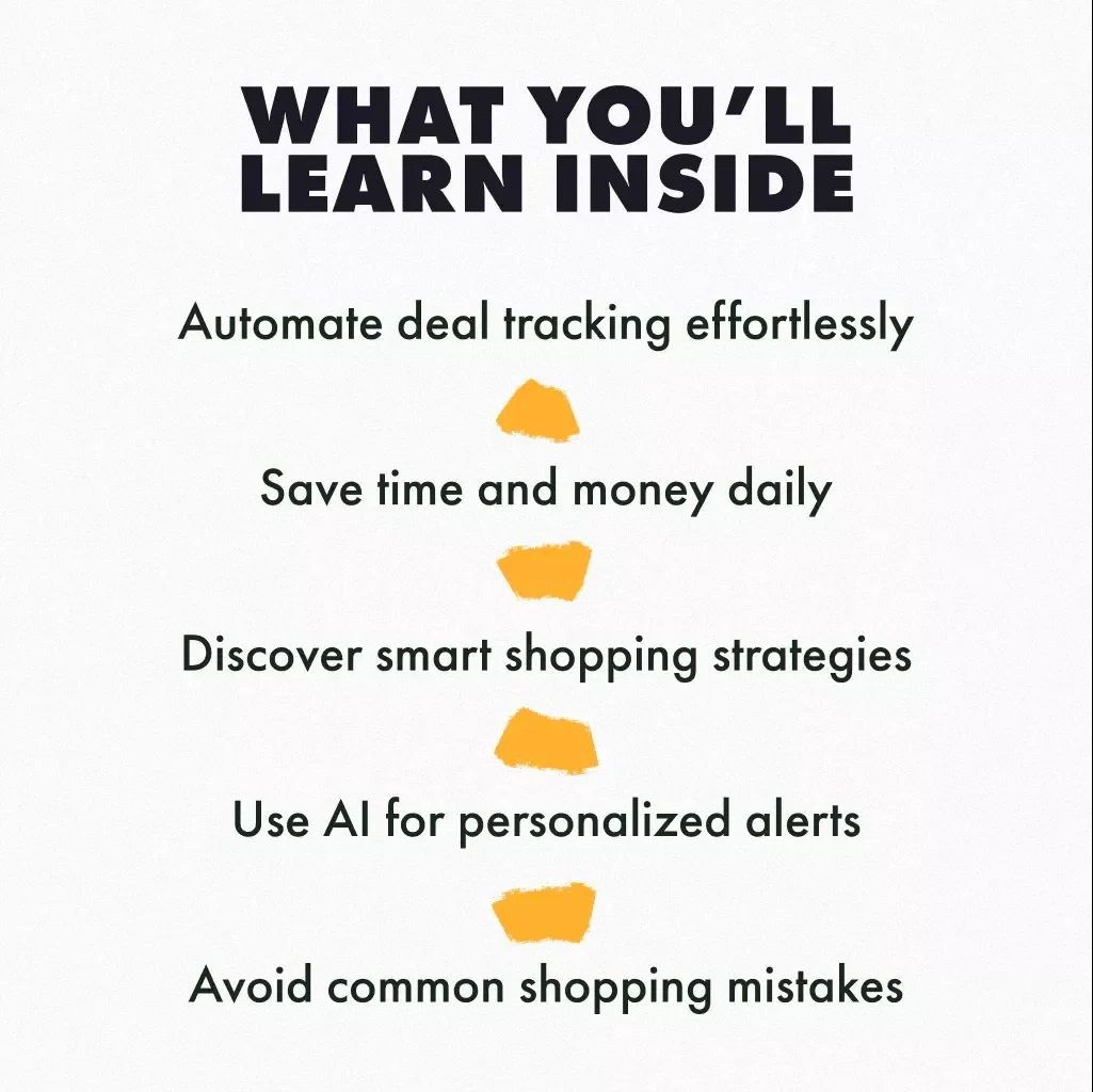Price Alert Mastery: Smart Tracking for Smarter Shopping | Digital Guide on How to Set Smart Price Alerts for Items You Want | eBook, Checklist, Savings Tips