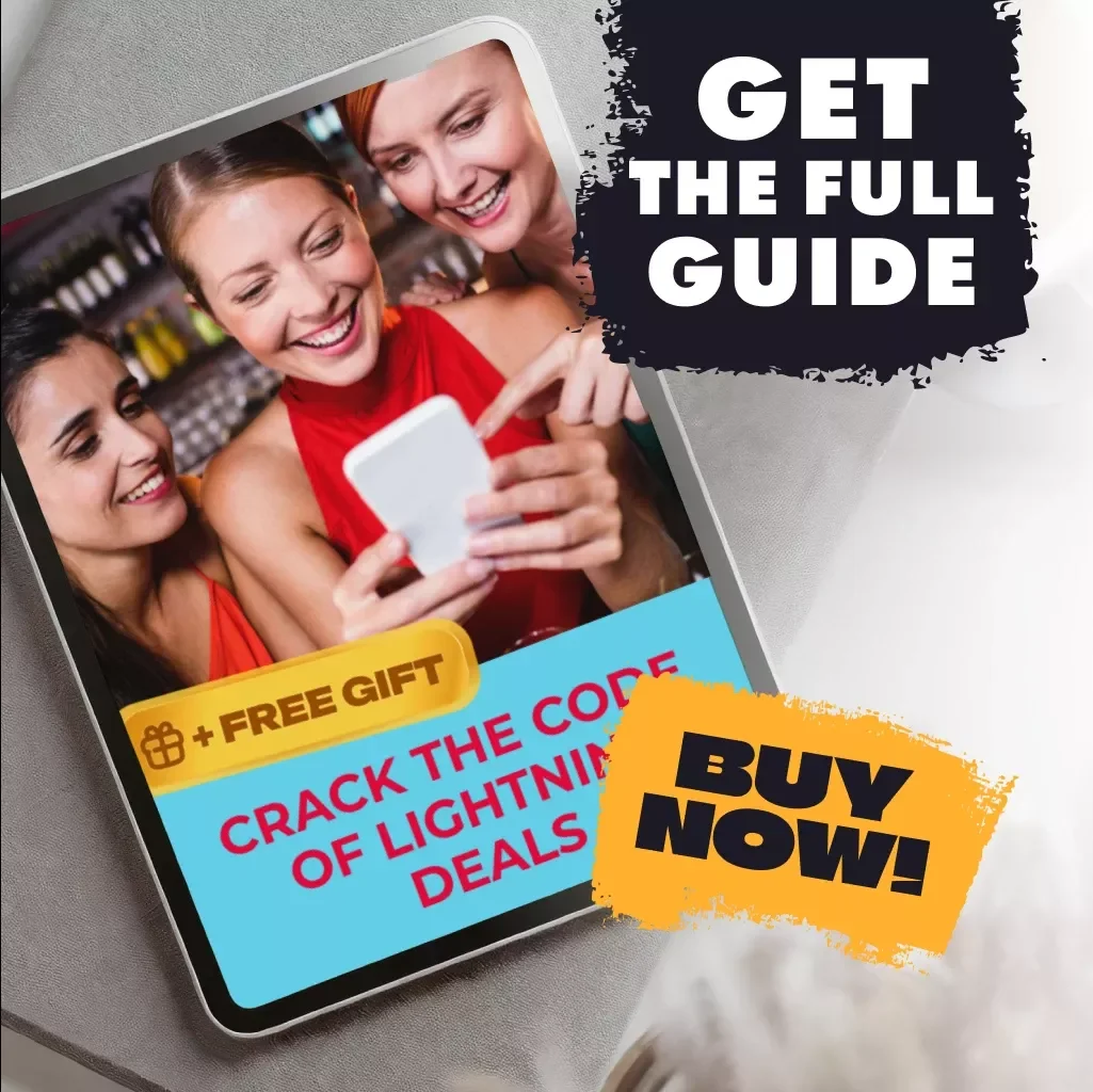 Crack the Code of Lightning Deals | Guide to How to Analyze Lightning Deal Trends Across Product Categories | Digital Download eBook for Sellers & Deal Hunters