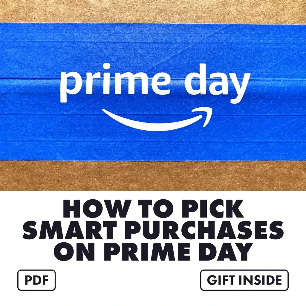 How to Pick Smart Purchases on Prime Day | Printable Digital Checklist, Budget & Shopping Guide for Amazon Prime Day Deals | Instant Download