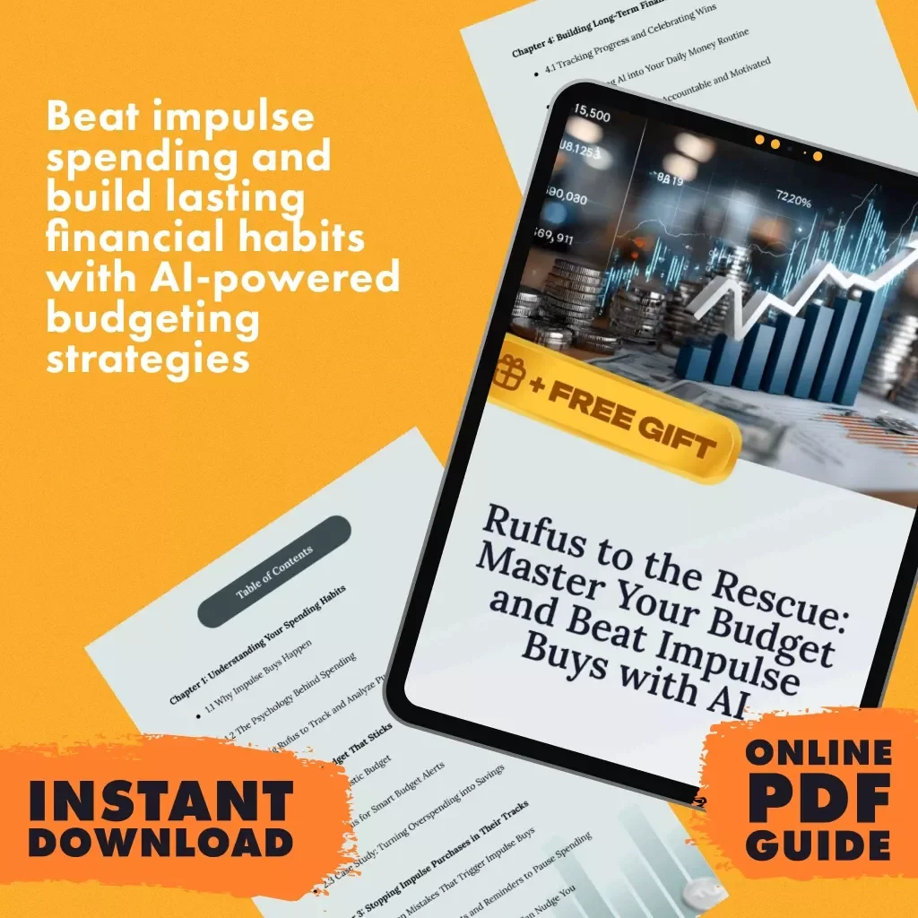 Rufus to the Rescue: Master Your Budget and Beat Impulse Buys with AI | Digital Guide to Smarter Spending, Personal Finance, and Money Habits