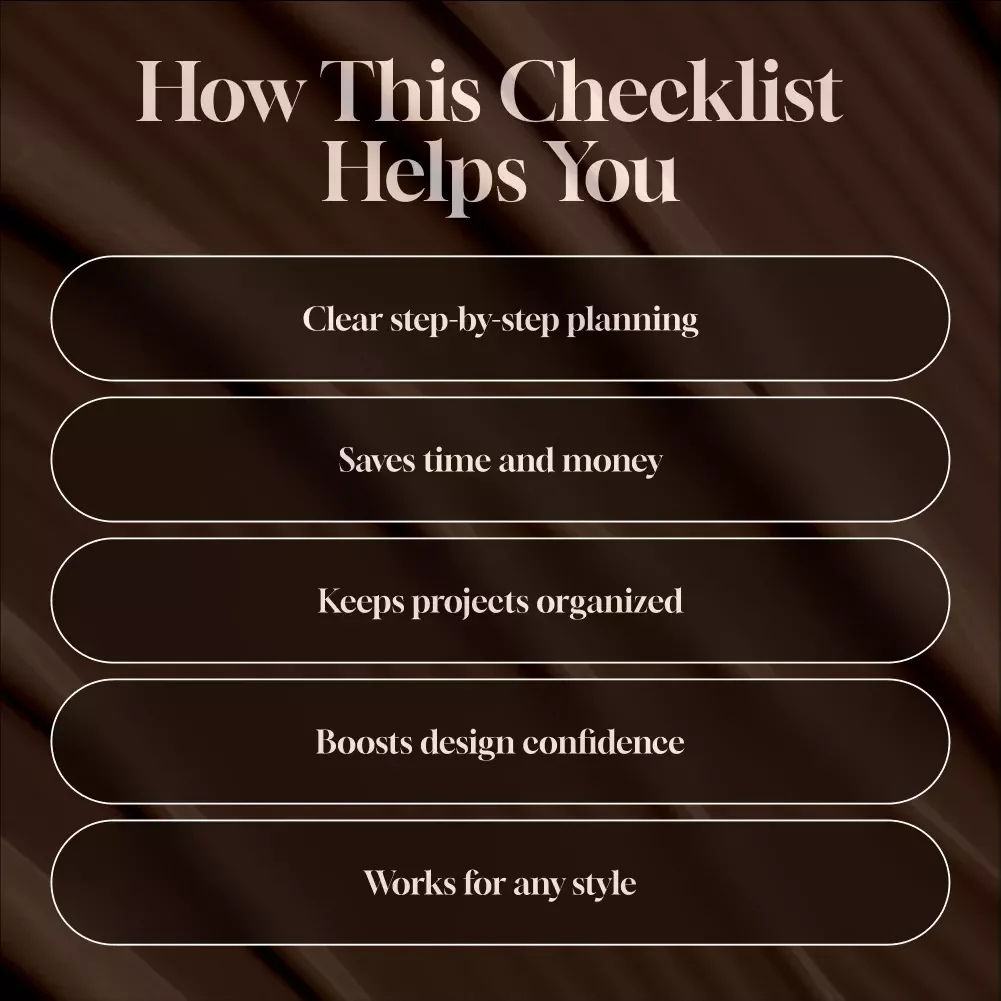 Room Makeover Planning Checklist | Printable Home Decor Guide | Interior Design Budget & Style Planner | Digital Download