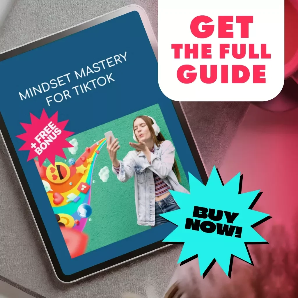 Mindset Mastery for TikTok 🚀 | Digital Growth Guide | The Biggest Mindset Shift for TikTok Growth, eBook & Checklist for Creators