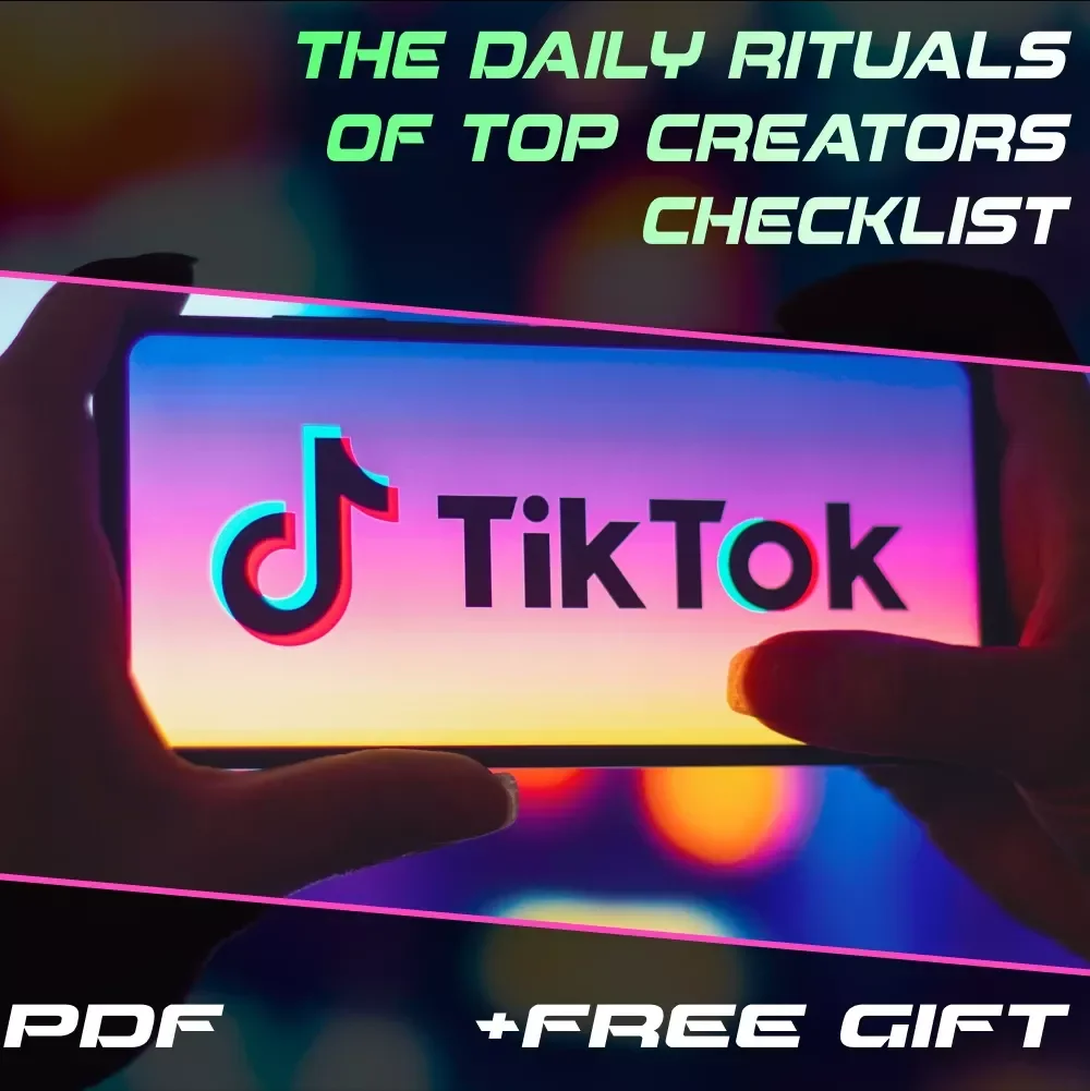 The Daily Rituals of Top Creators Checklist | Digital Download Productivity Guide for Creators | What Top Creators Do Every Day
