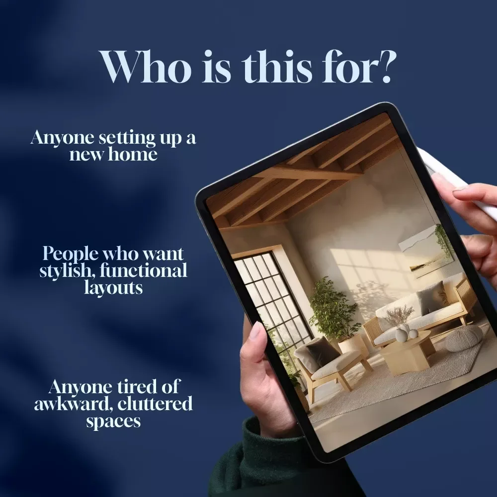 Furniture Placement Principles for Every Space | Interior Design Guide | Digital Download eBook for Home Decor, Room Layout, and AI-Powered Styling