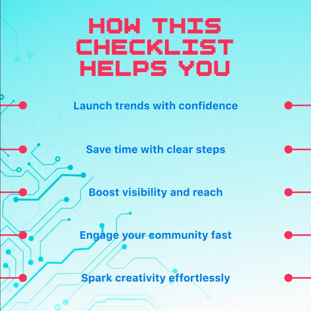 The Viral Challenge Formula: A Fun & Actionable Checklist to Spark Your Next Big Trend | Digital Download Guide for Creators, Social Media, TikTok, Instagram | The formula for viral challenges
