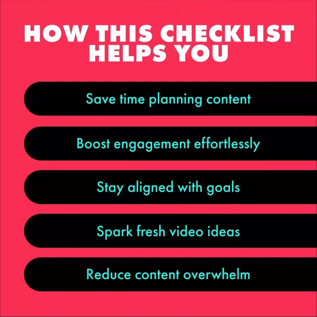 Your Weekly TikTok Reset Checklist | Digital Download Guide for Creators, Influencers & Small Business Owners – Social Media Growth, Trending Audio Ideas & Weekly Content Strategy Reset