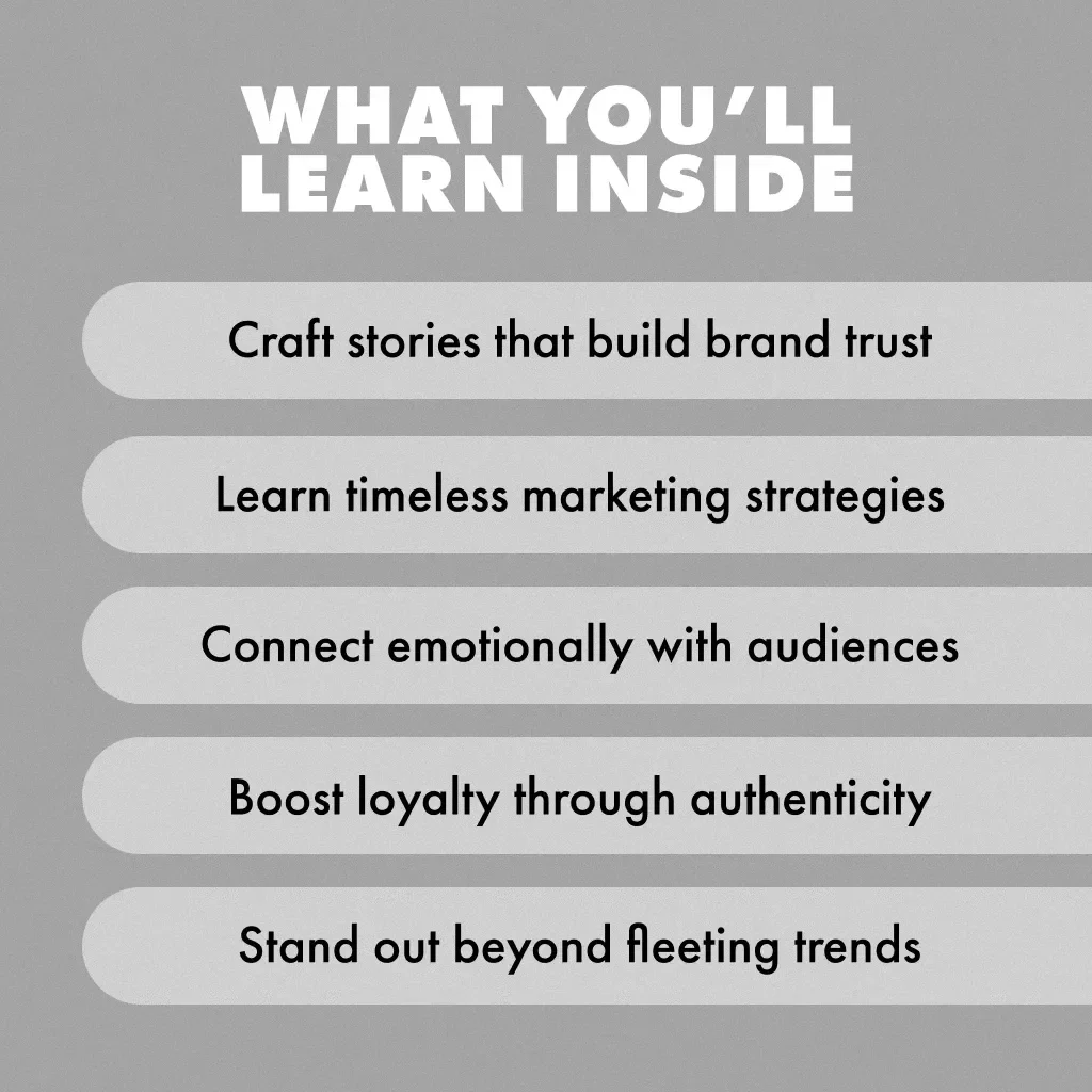 Why Storytelling Beats Trends | Digital Guide for Content Creators, Entrepreneurs & Brands | Learn Authentic Storytelling to Build Lasting Connections