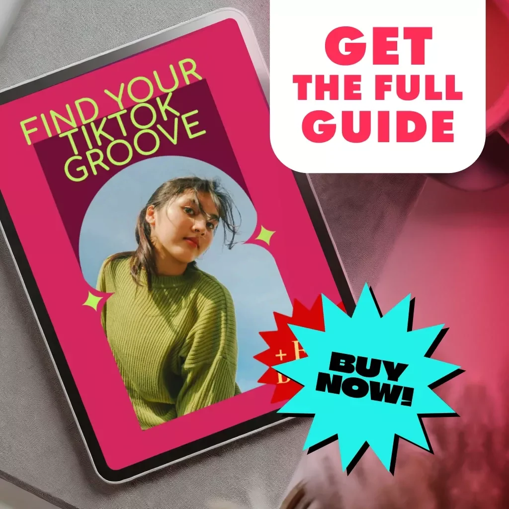 Find Your TikTok Groove 🎵✨ | How to Find Your Unique TikTok Style | Digital Download Guide for Creators, eBook, Social Media Checklist