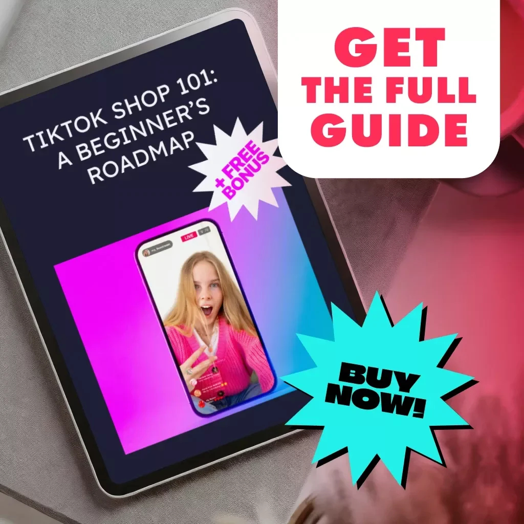 TikTok Shop 101: A Beginner’s Roadmap | Beginner’s Guide to TikTok Shop | Digital Download eBook & Business Growth Checklist
