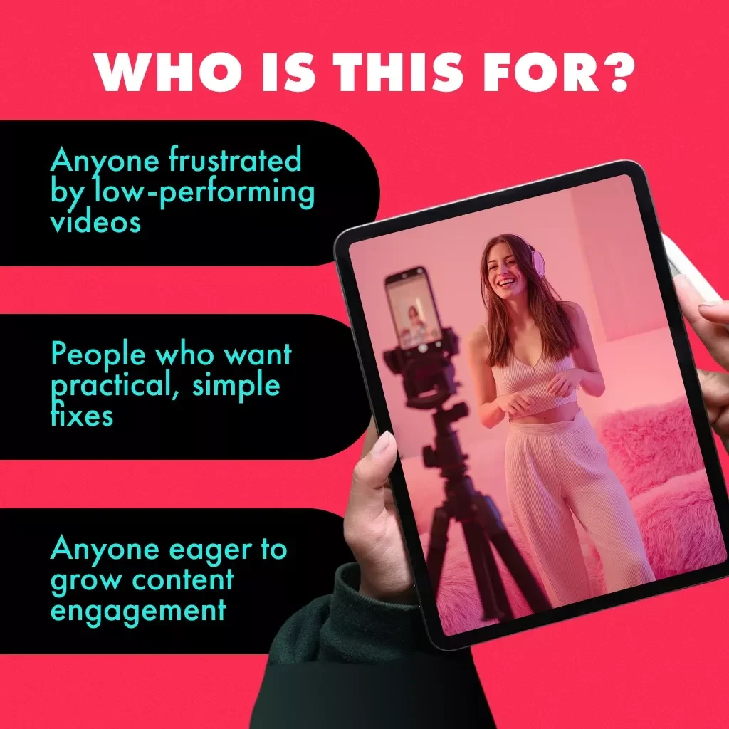 What To Do When Your Video Flops | Digital Guide for Creators, eBook on Fixing Flopped Videos, Content Strategy & YouTube Growth Tips