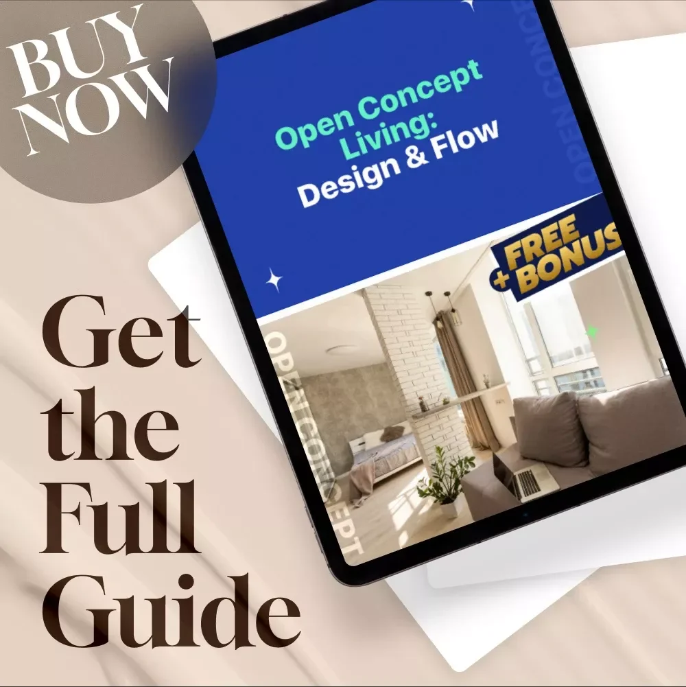Open Concept Living: Design & Flow | Digital Guide for Home Design, Interior Styling, Open Floor Plans & AI Tools