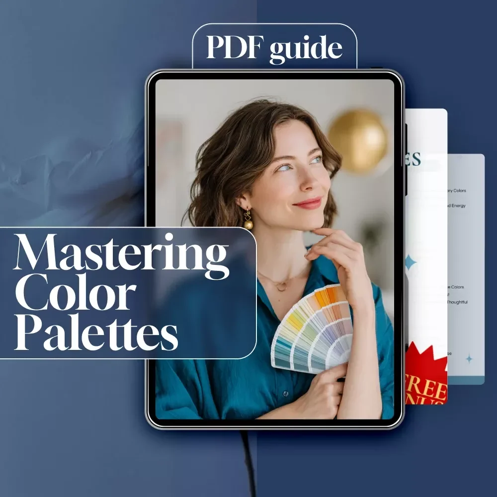 Mastering Color Palettes in Decor | Home Decor Guide | Digital Download eBook for Interior Design, Color Psychology, and AI Tools for Palette Planning
