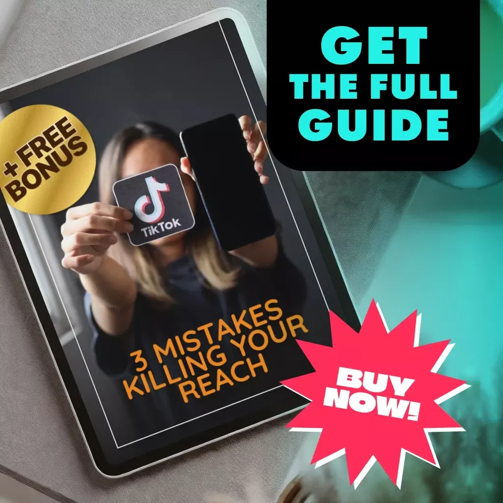 3 Mistakes Killing Your Reach | Digital Marketing Guide for Content Creators, Influencers & Small Businesses | Social Media Growth eBook Download