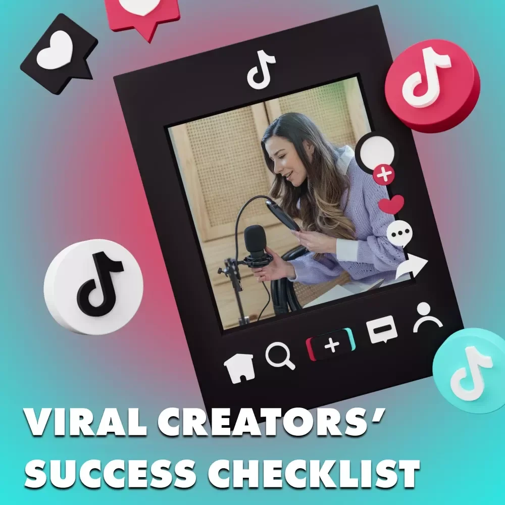 Viral Creators’ Success Checklist | What Viral Creators Do Differently | Digital Download for Content Creators, Influencers & Social Media Growth
