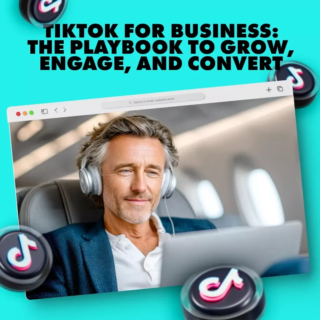 TikTok for Business: The Playbook to Grow, Engage, and Convert | Digital Marketing Guide for Entrepreneurs, Small Businesses, and Brands | Instant Download eBook, Strategy & Checklist