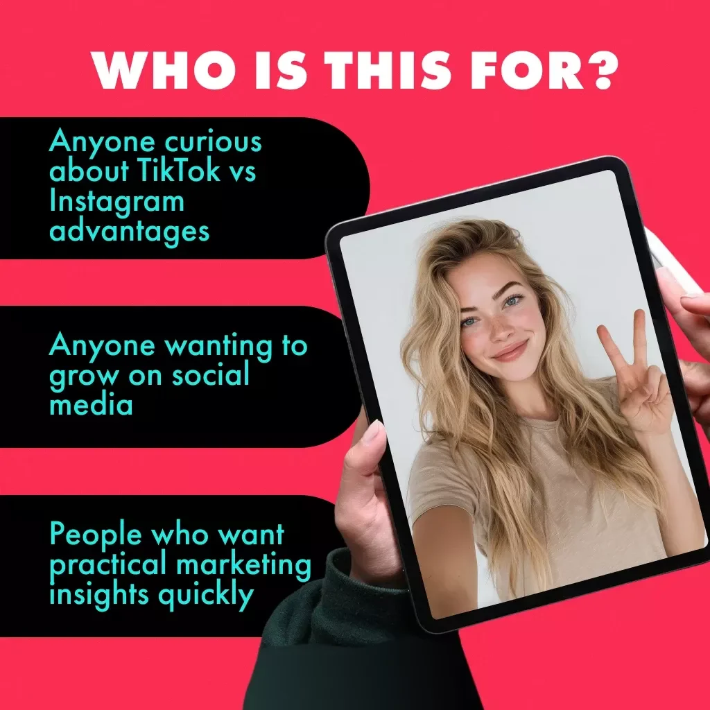 TikTok vs Instagram: Which Reigns Supreme for Social Media Success | Social Media Guide for Creators, Marketers & Influencers | Digital Download eBook Checklist