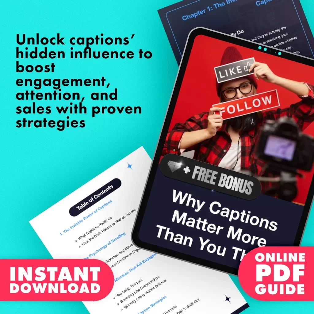 Why Captions Matter More Than You Think | Digital Guide for Captions, Engagement & Social Media Success