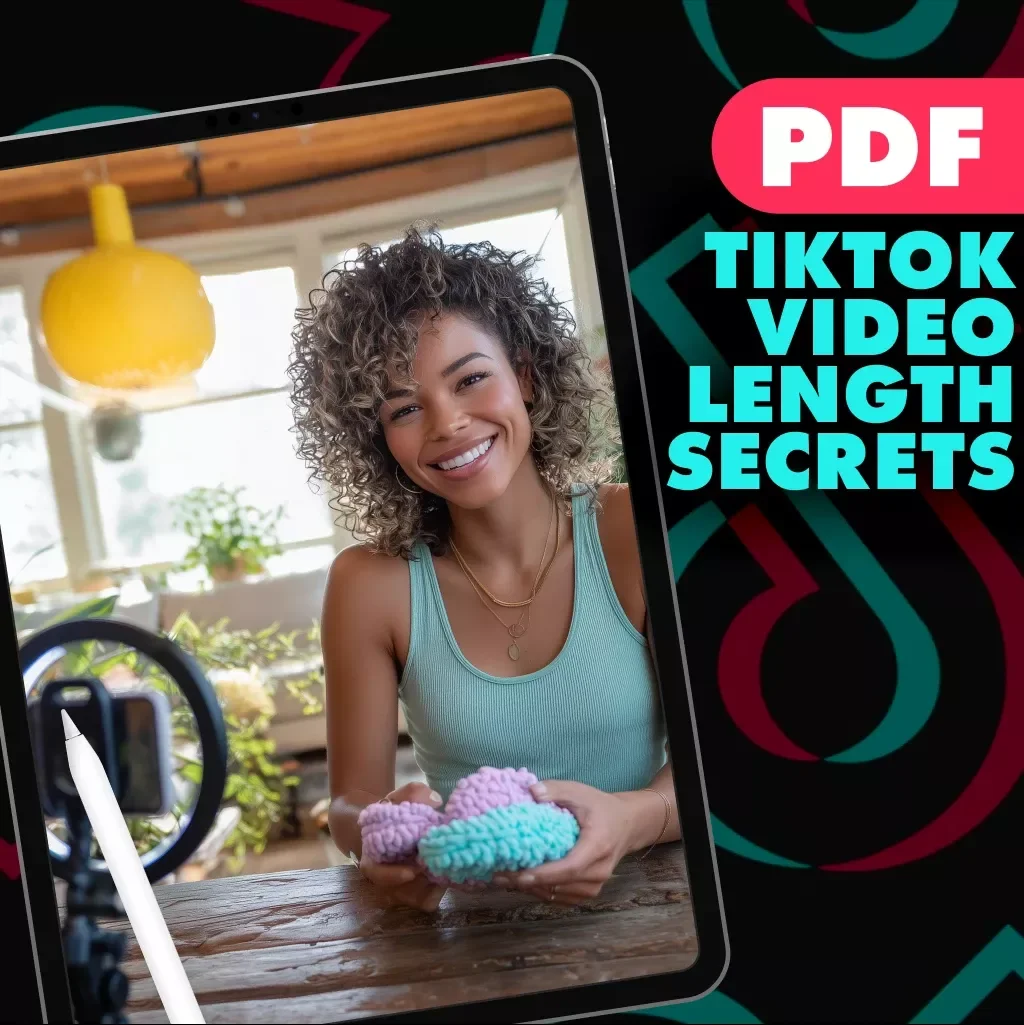 TikTok Video Length Secrets Checklist | Perfect Video Length for TikTok | Digital Download eBook Guide