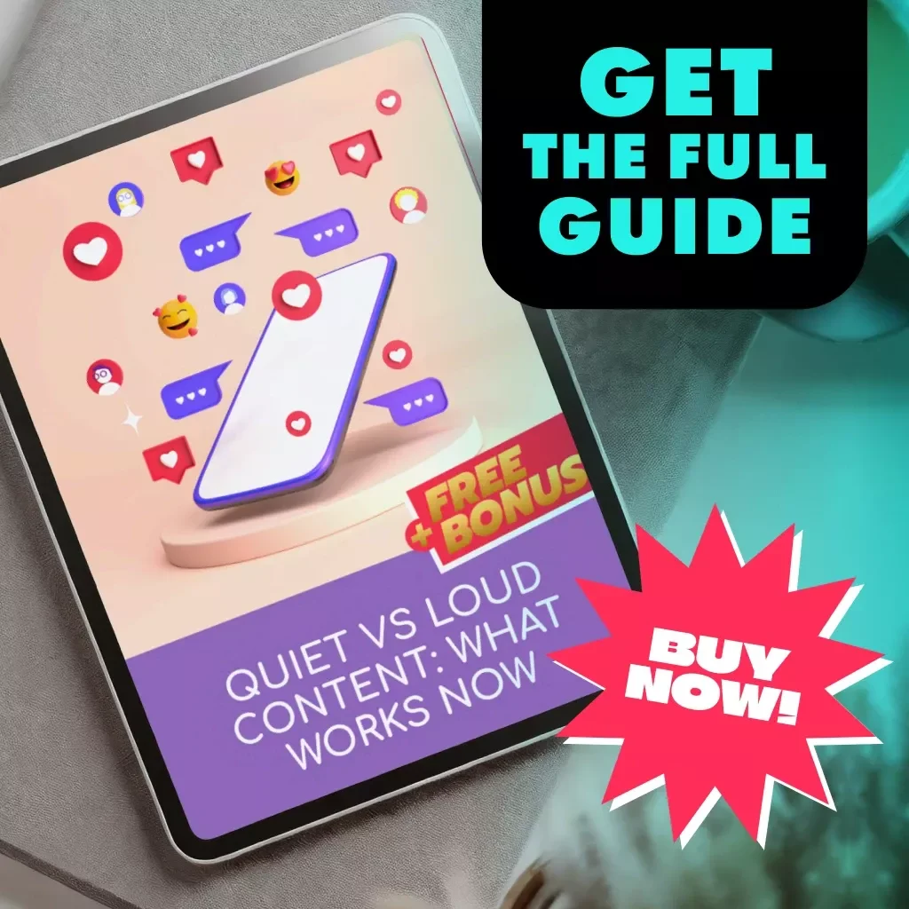 Quiet vs Loud Content: What Works Now | Digital Guide for Creators, Marketers & Entrepreneurs | Master Content Strategy in 2025