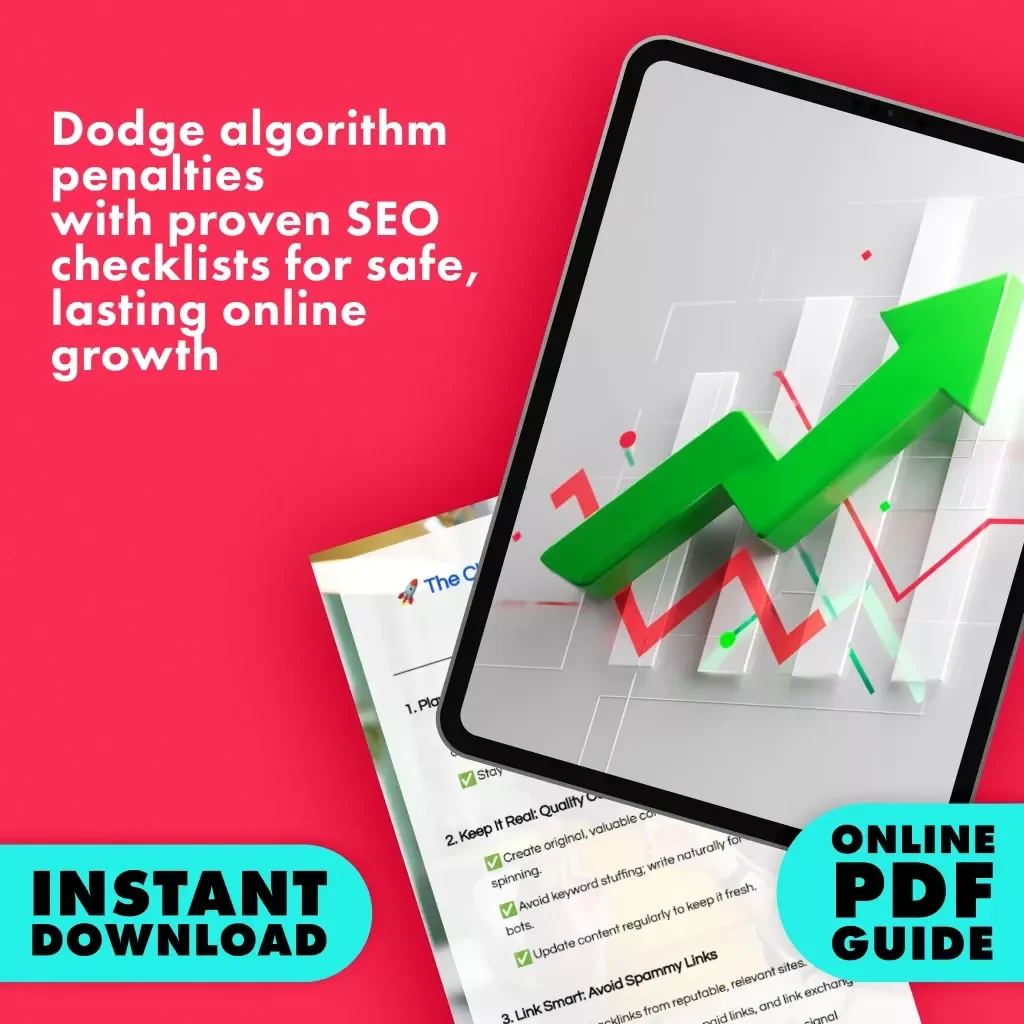 The Checklist to Dodge Algorithm Penalties Like a Pro | SEO-Friendly Guide for Bloggers, Website Owners & Digital Marketers | How to Avoid Algorithm Penalties