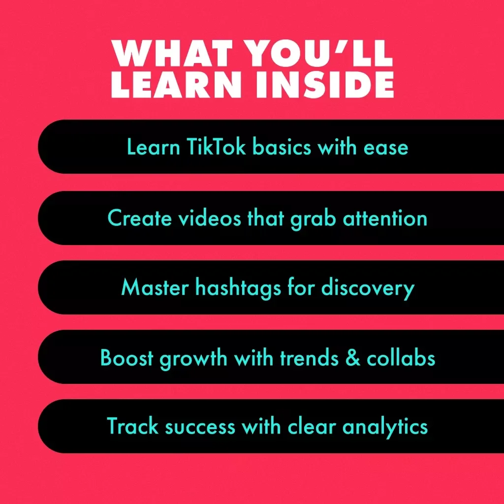 Fresh TikTok Ideas for New Creators | Beginner’s Guide to TikTok Content, Trends & Growth Tips | Digital Download eBook for TikTok Ideas for Beginners