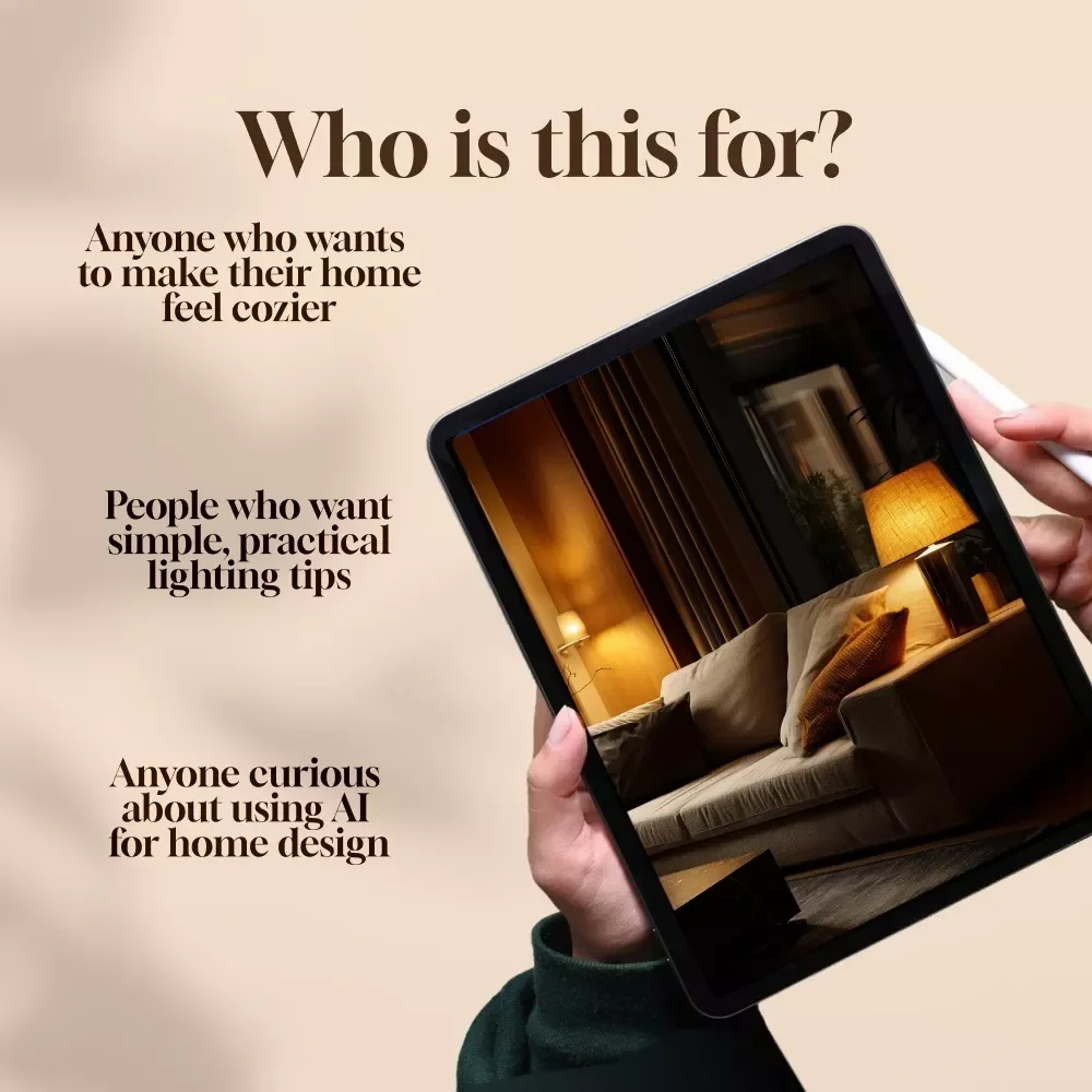 Creating Cozy Spaces with Lighting | Digital Guide for Home Decor, Atmosphere, and Interior Design Inspiration