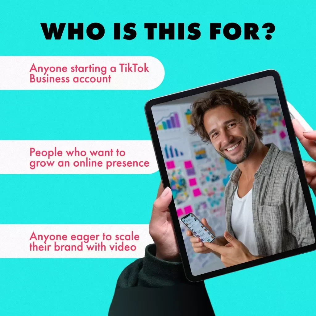 Unlocking Success with a TikTok Business Account | Digital Guide for Brands, Entrepreneurs & Small Businesses | TikTok Business Account Growth Strategies eBook