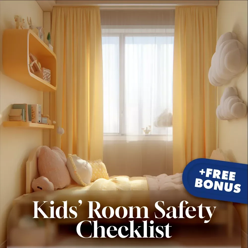 Kids’ Room Safety Checklist | Childproofing Guide | Printable eBook | Baby Proof Home Safety | Toddler Safety Tips | Digital Download
