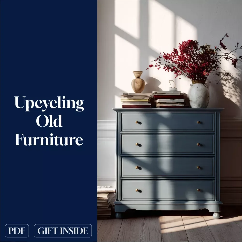 Guide to Upcycling Old Furniture | DIY eBook for Beginners | Sustainable Home Decor | Digital Download Checklist & Step-by-Step Guide