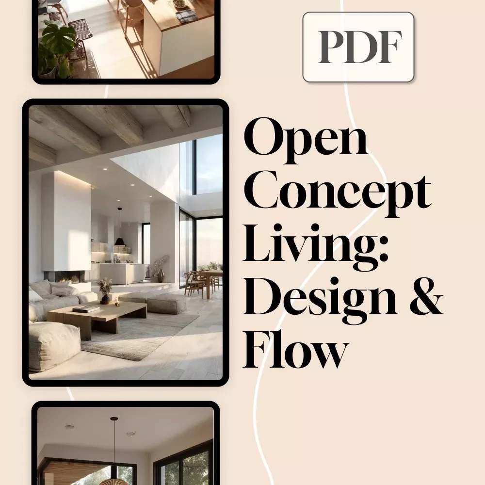Open Concept Living: Design & Flow | Digital Guide for Home Design, Interior Styling, Open Floor Plans & AI Tools