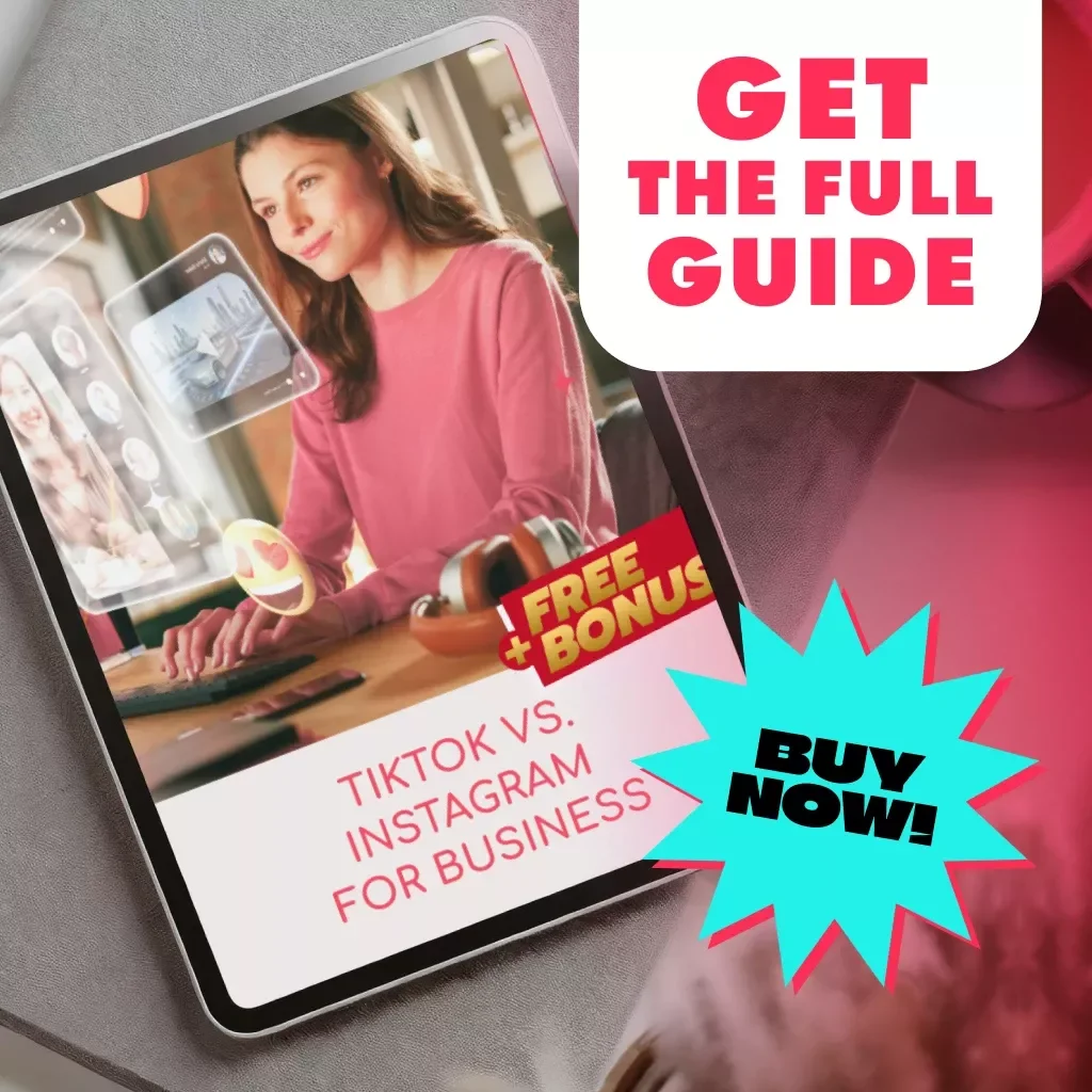 TikTok vs. Instagram for Business | Digital Marketing Guide for Entrepreneurs, Small Business Owners & Social Media Strategy Success