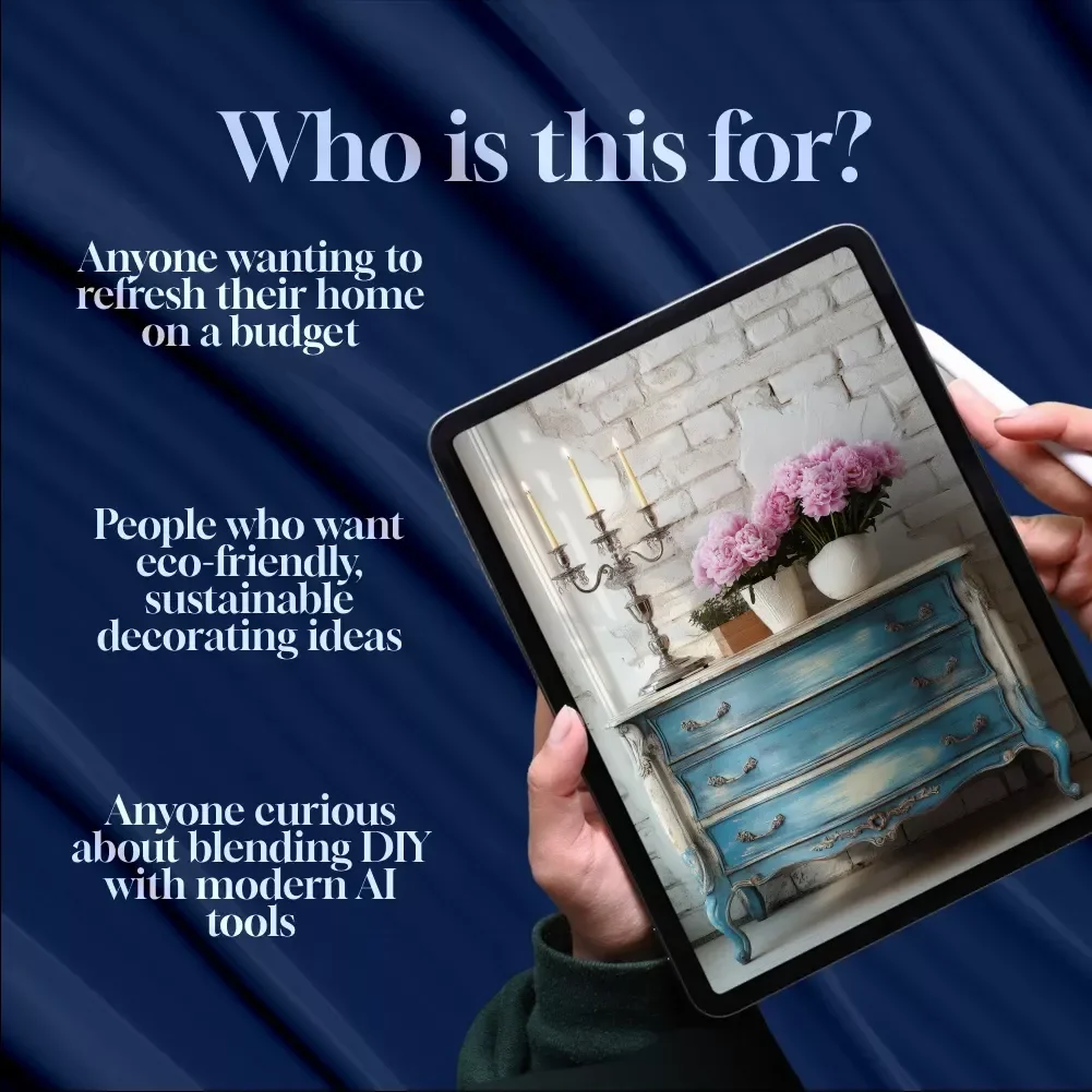 Guide to Upcycling Old Furniture | DIY eBook for Beginners | Sustainable Home Decor | Digital Download Checklist & Step-by-Step Guide