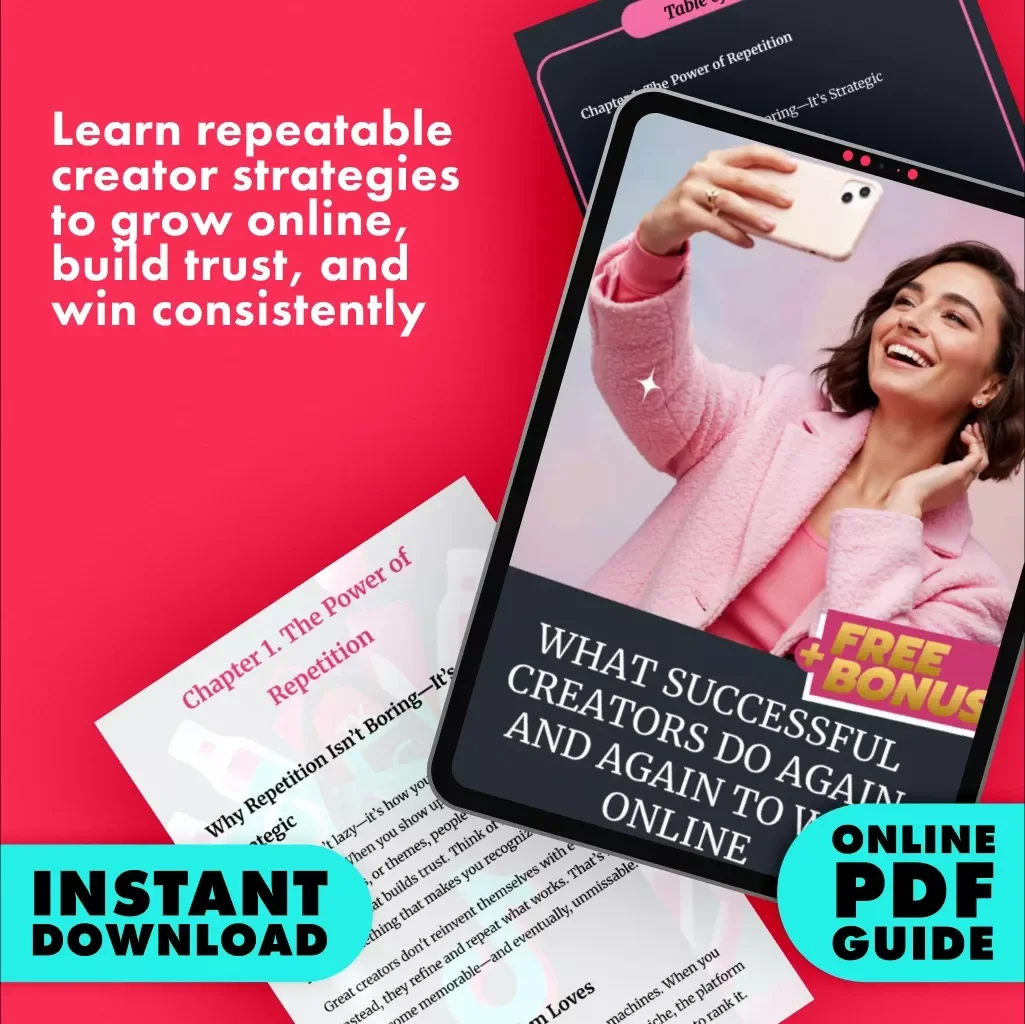 What Successful Creators Do Again and Again to Win Online | Digital Guide for Creators | Learn What Successful Creators Repeat Over and Over to Grow Online