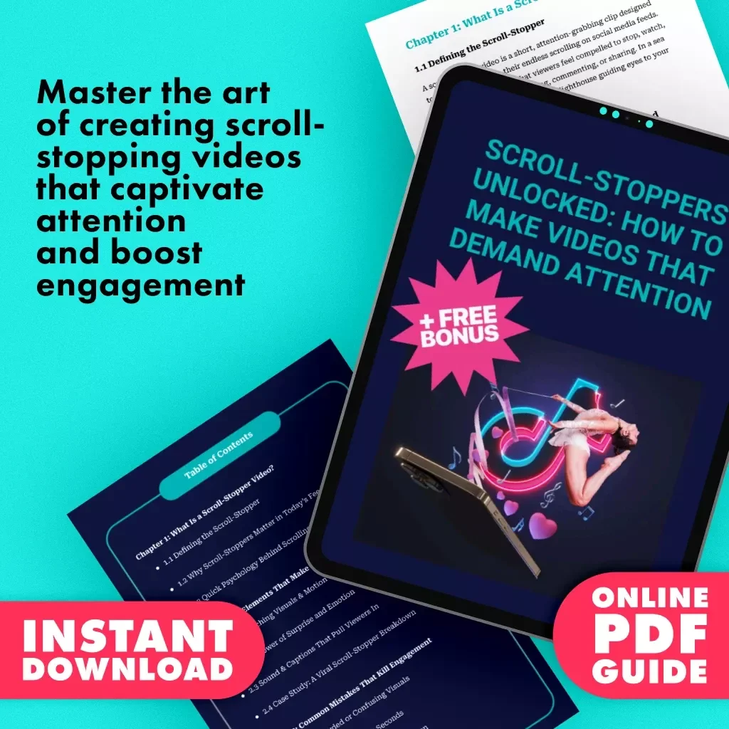 Scroll-Stoppers Unlocked: How to Make Videos That Demand Attention | Guide to What Makes a Scroll-Stopper Video, Viral Engagement, and Step-by-Step Content Creation