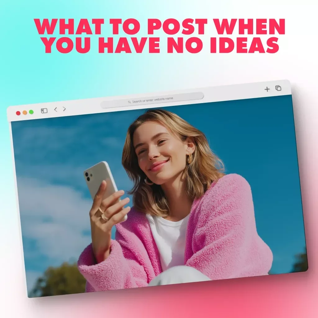 What to Post When You Have No Ideas | Digital Content Ideas Guide | Social Media eBook for Creators, Coaches & Entrepreneurs
