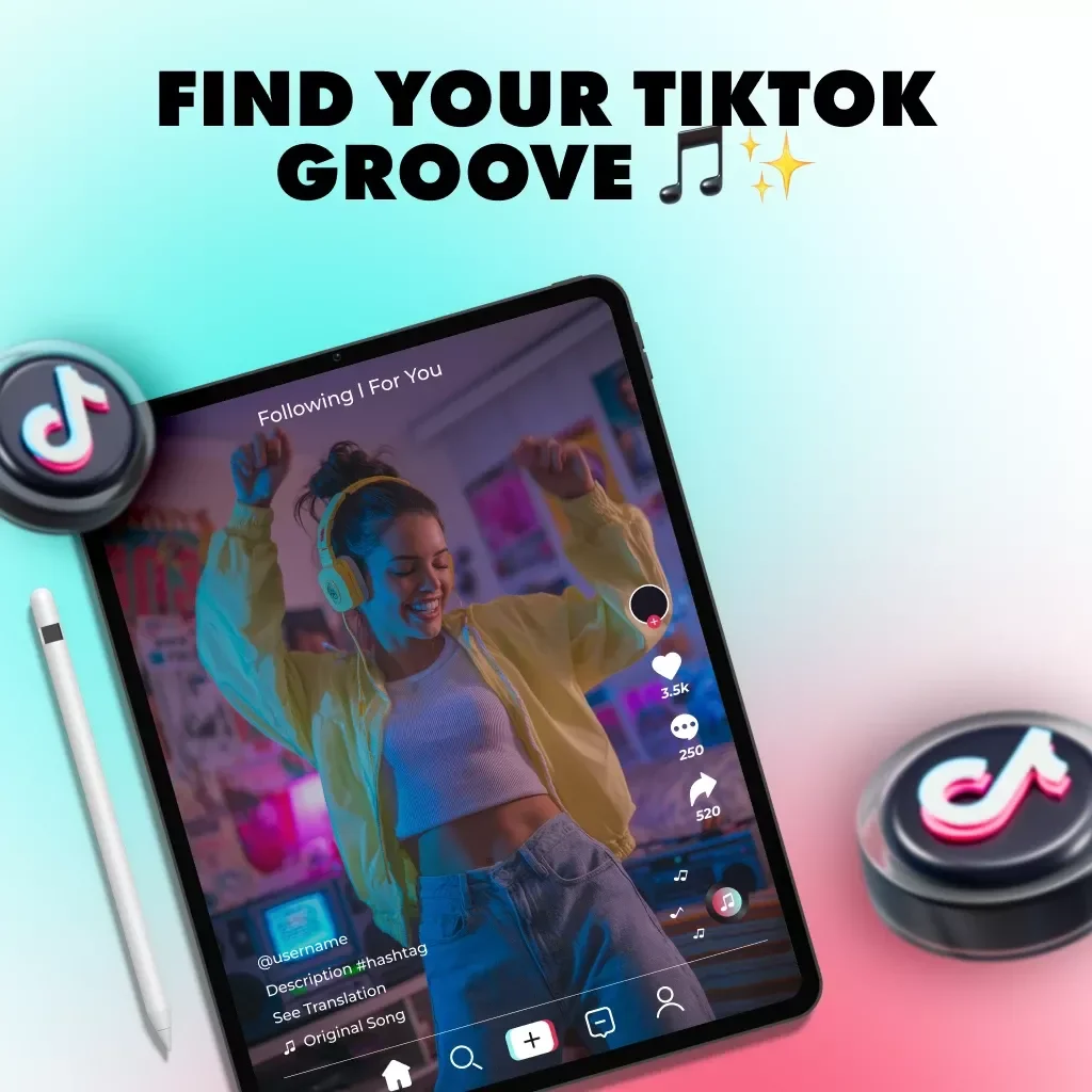 Find Your TikTok Groove 🎵✨ | How to Find Your Unique TikTok Style | Digital Download Guide for Creators, eBook, Social Media Checklist