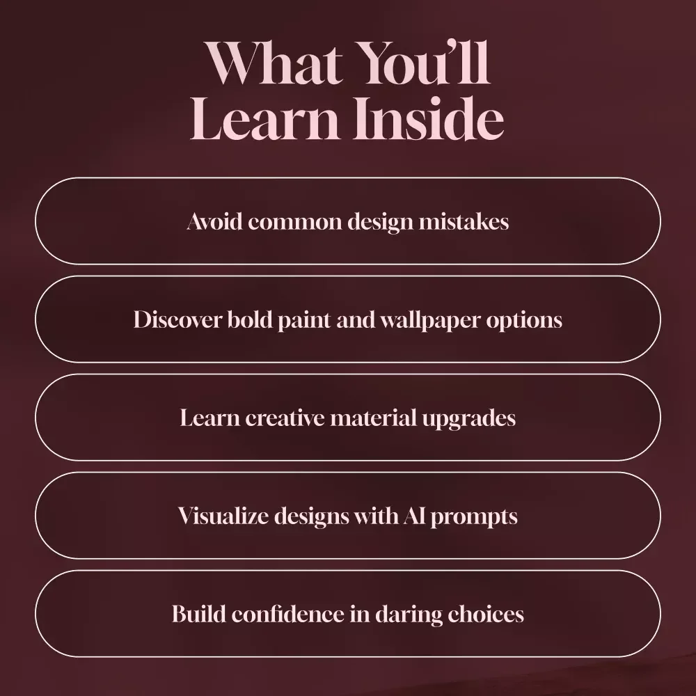 The Complete Guide to Statement Walls | Digital Download Home Decor Guide, DIY Interior Design eBook, Bold Accent Wall Ideas & Checklist