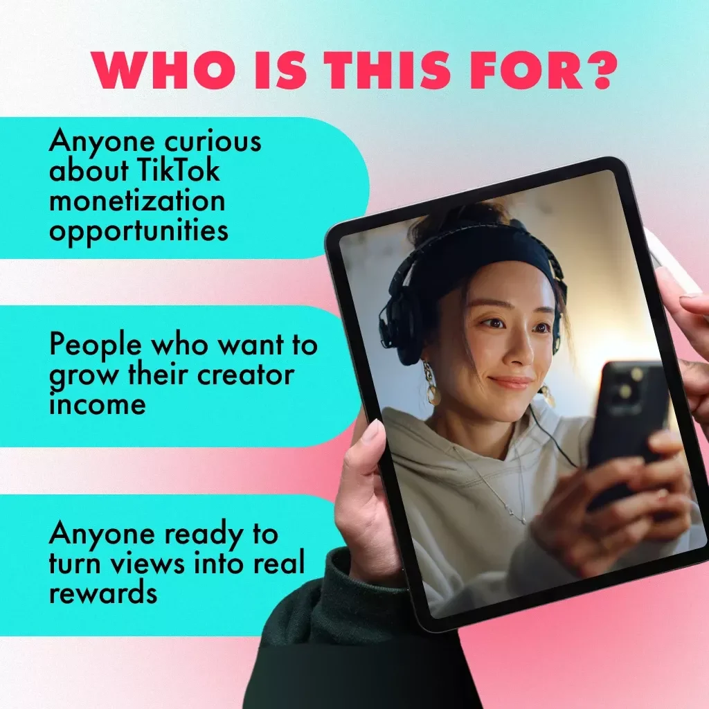 Views to Value: The Guide to TikTok’s Creator Rewards Program | Digital Download eBook for Content Creators | TikTok Creator Rewards Program Explained | Step-by-Step Guide, Eligibility Checklist, Monetization Tips