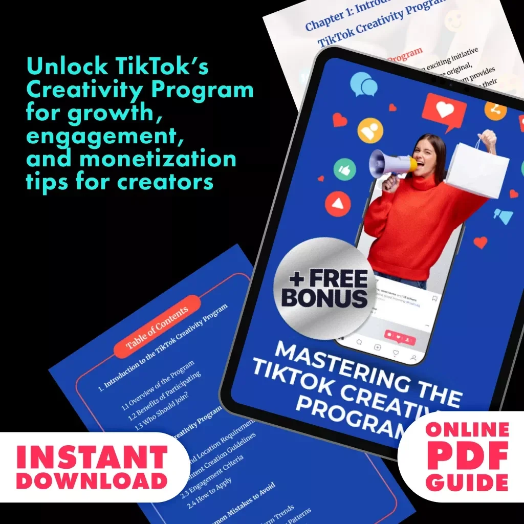 Mastering the TikTok Creativity Program Guide | Learn TikTok Creativity Program Requirements